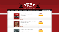 Desktop Screenshot of devilstalemusic.com
