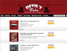 Tablet Screenshot of devilstalemusic.com